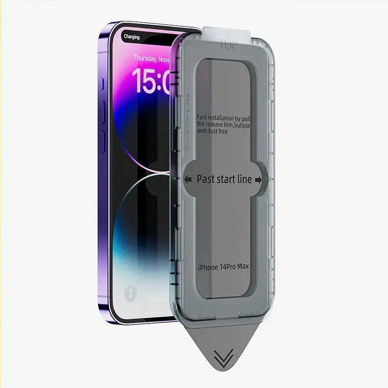 8K High End Tempered Glass Plus Screen Protector With Alignment Mounting Cover