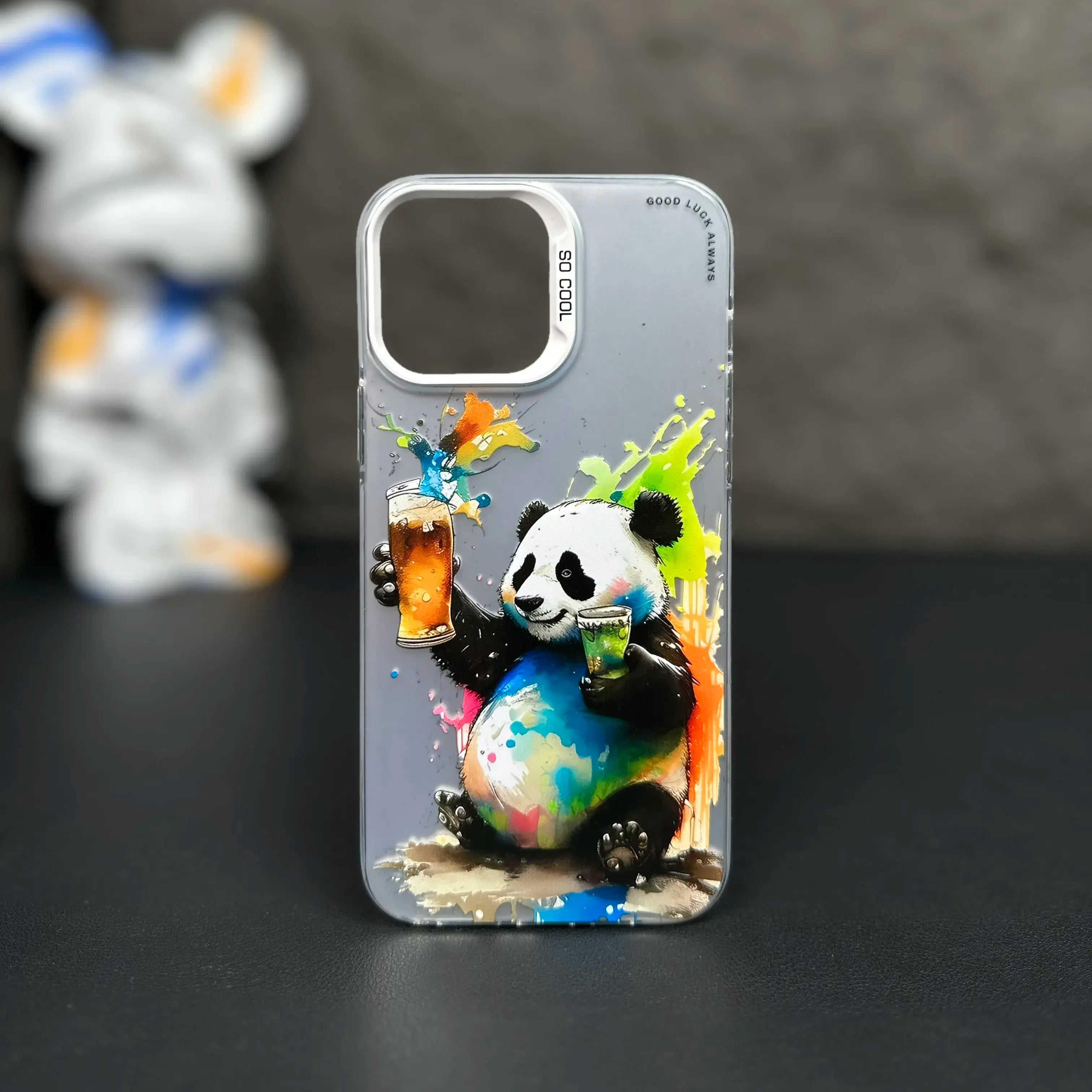 Case for IPHONE11 IPHONE12 IPHONE13PRO 14PRO 15 15PRO 15PROMAX Personalized graffiti small animal anti-drop mobile phone case